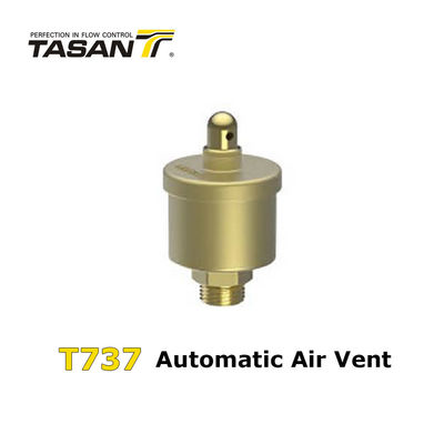 145 Psi Yarım İnç Otomatik Hava Tahliye Vanası Pirinç Otomatik Havalandırma T737