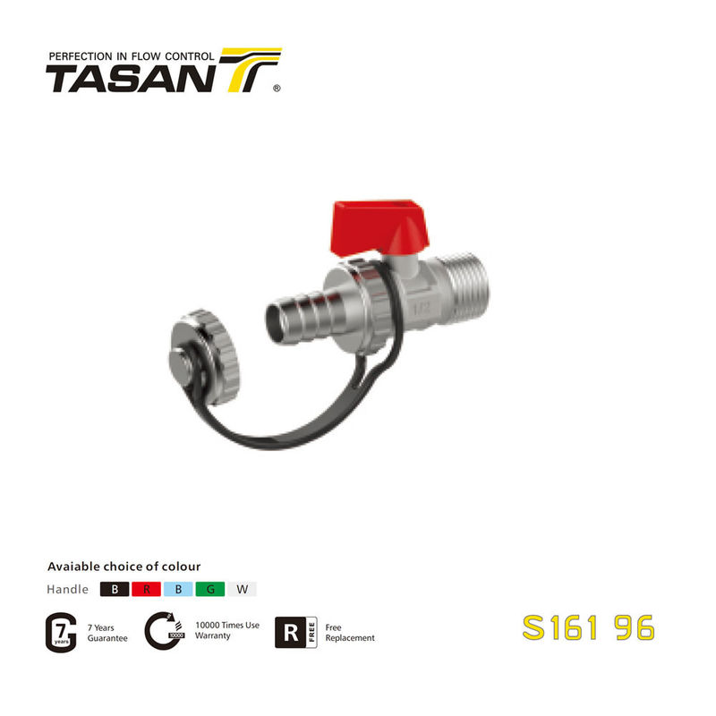 Alüminyum L Saplı S161 96 Pirinç Kazan Vanası ISO 228 İplik 232 Psi